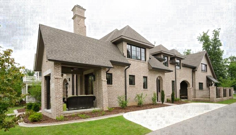 Brick exterior design inspo